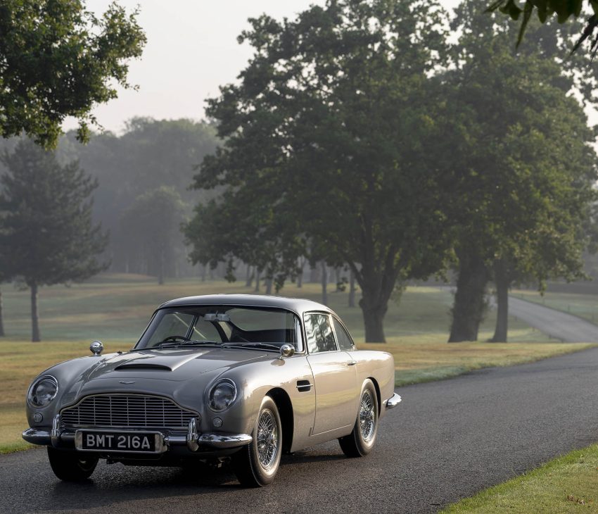 car on a road with trees