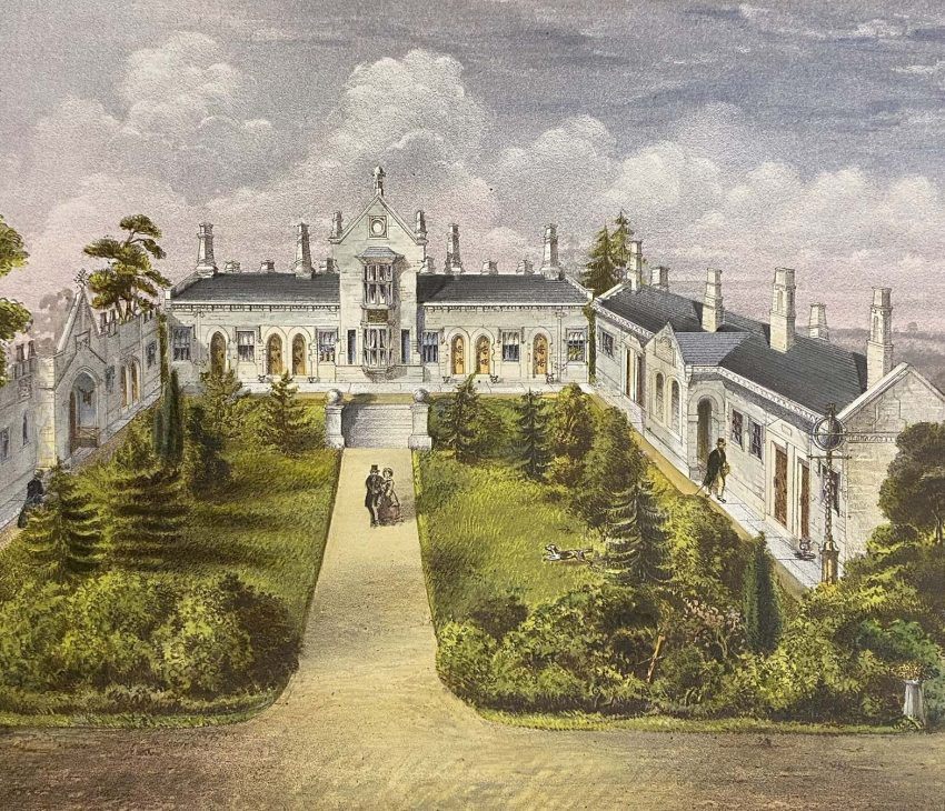 nineteenth century stone building in Barnet