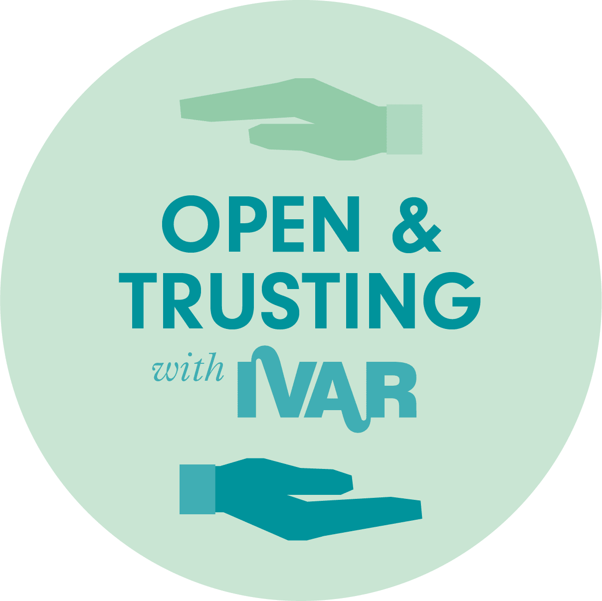 Open & Trusting with IVAR logo