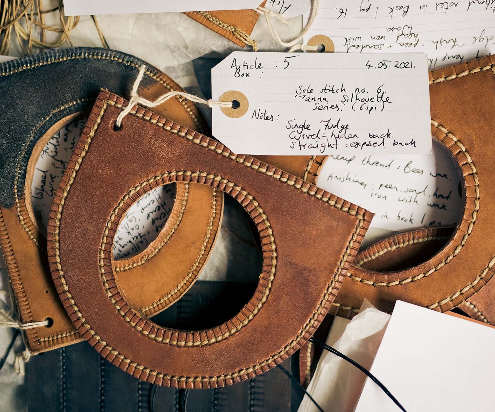 leather samples